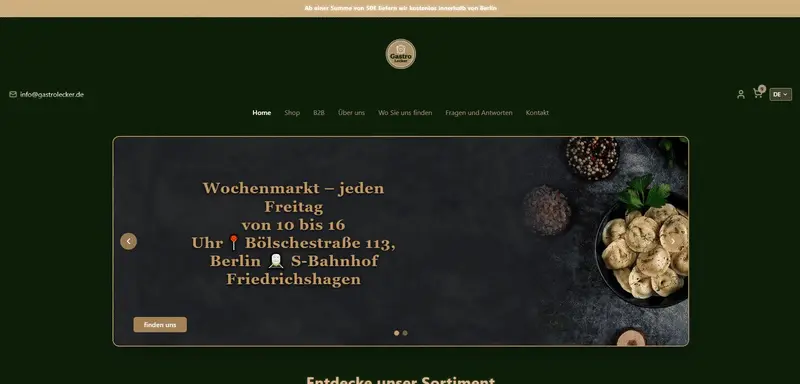 GastroLecker Screenshot
